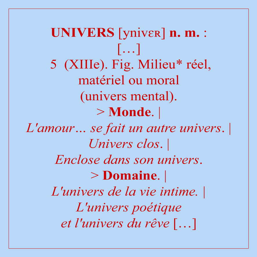 UNIVERS